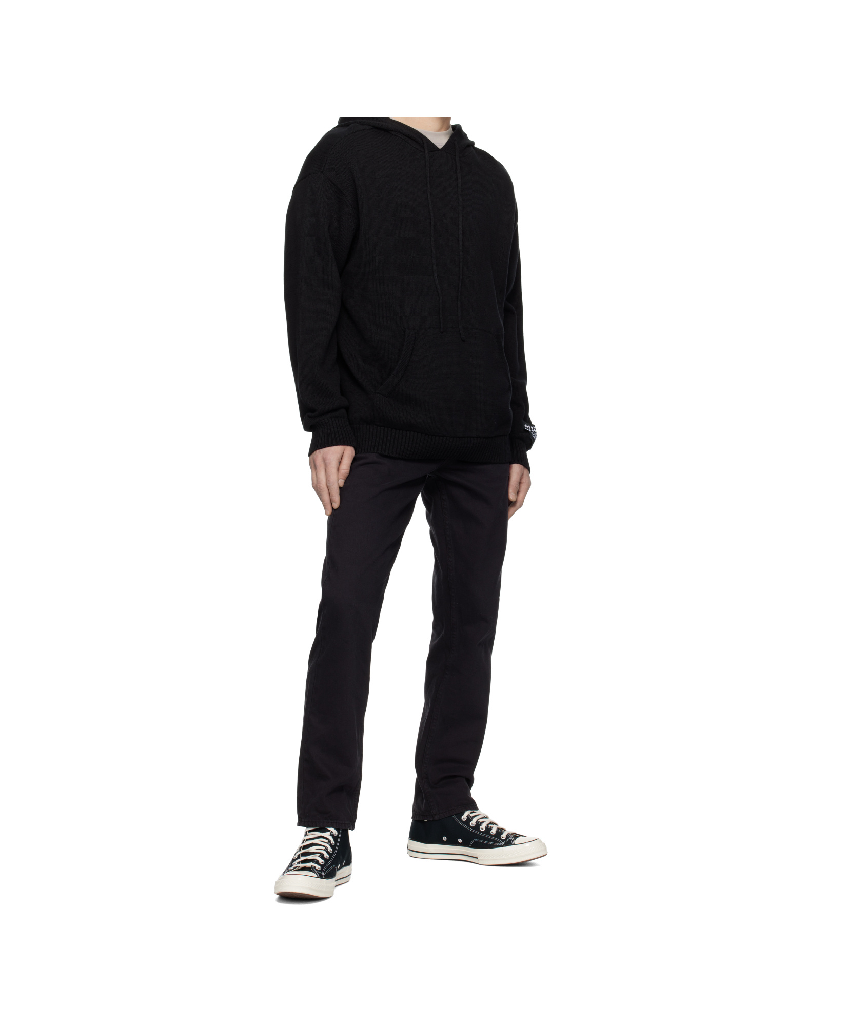 Shop Ksubi Hazlow Ghosted Jeans In Black