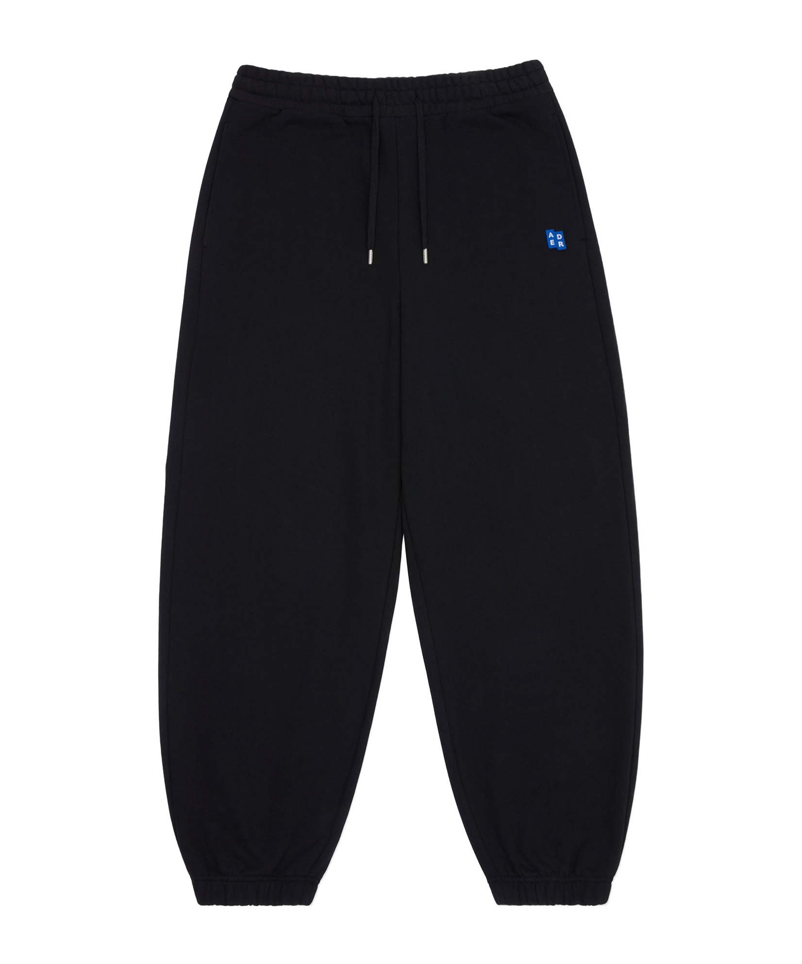 Ader Error Logo Patch Sweatpants In Black