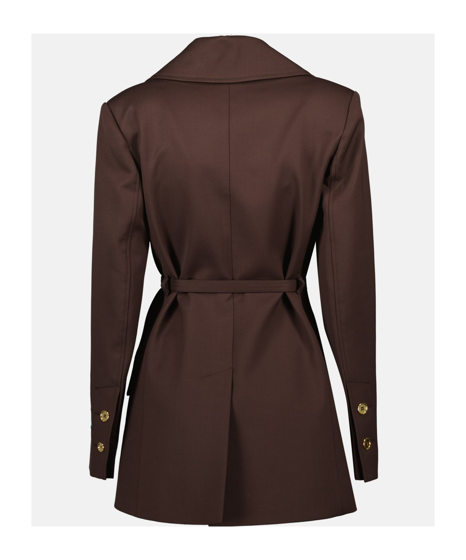 Patou Single-breasted Casual Jacket In Brown