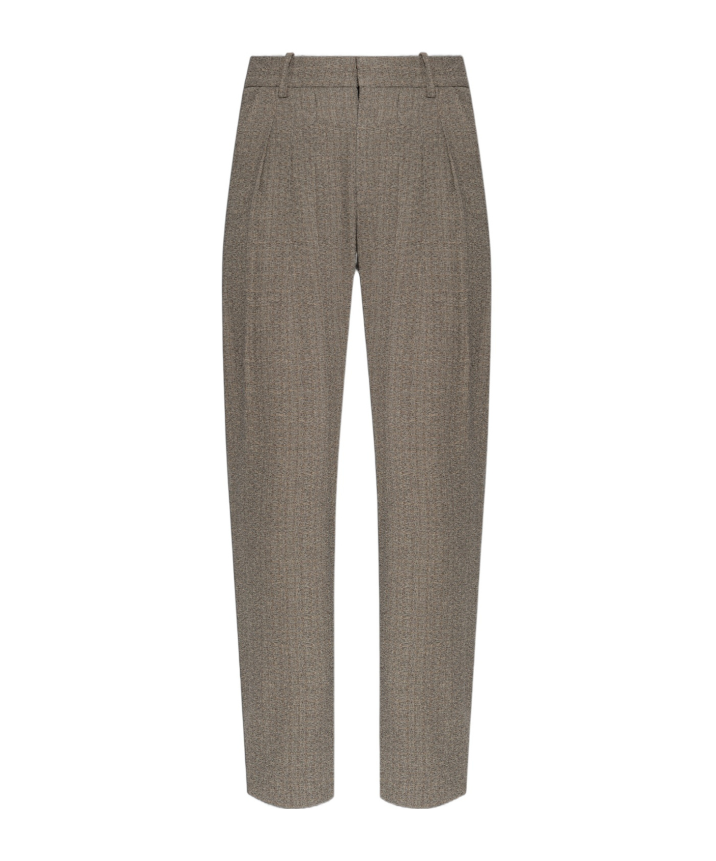 Isabel Marant Belt-loop Casual Pants In Gray