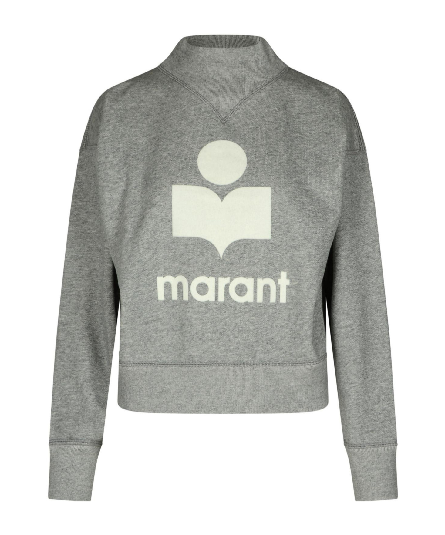 Isabel Marant Étoile Isabel Marant Etoile 'moby' Grey Cotton Sweatshirt Women In Gray