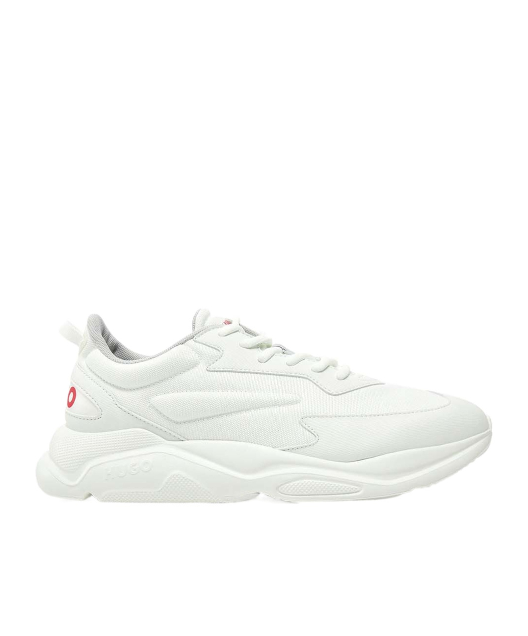 Hugo Boss Panelled Sneakers In White
