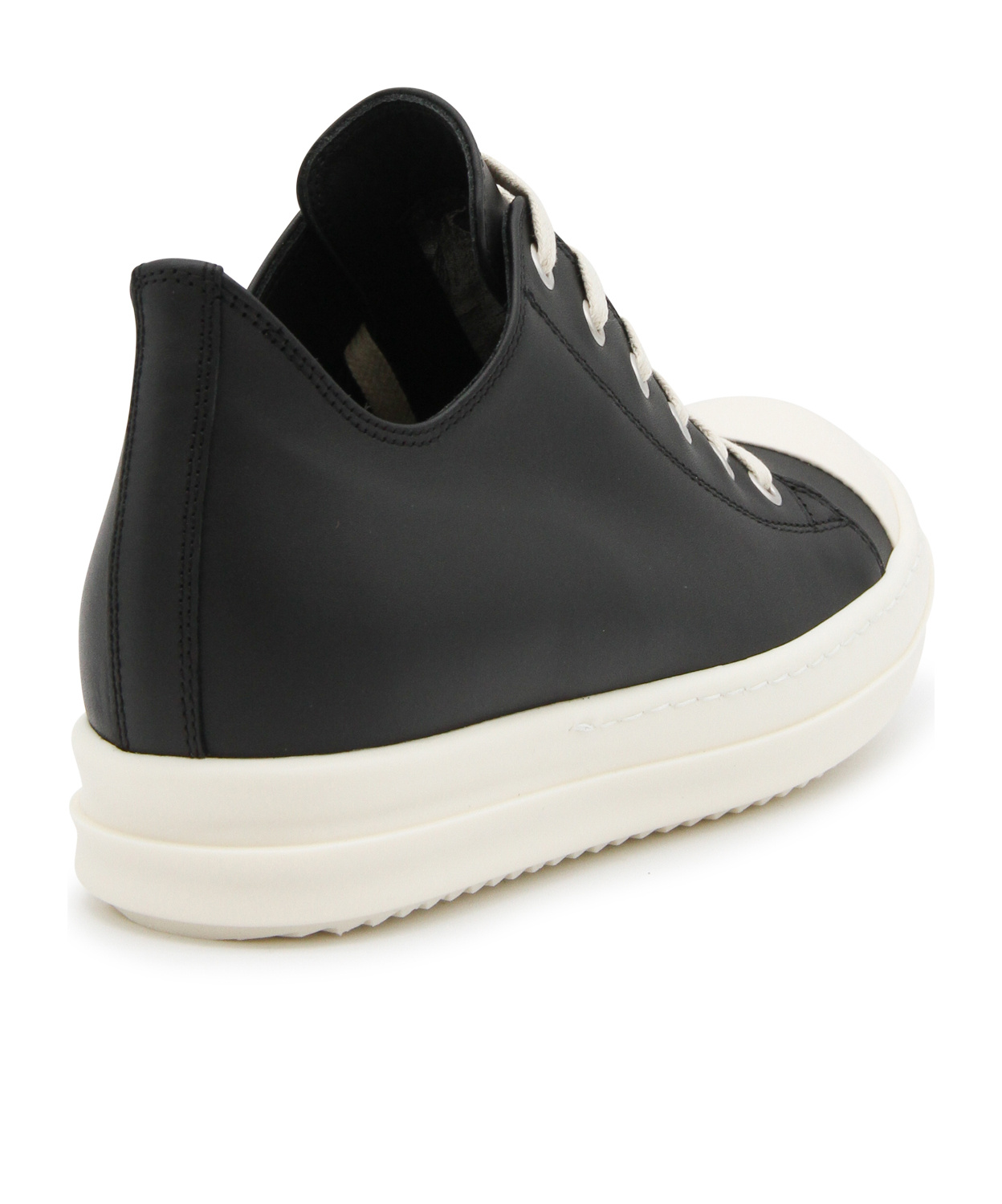 Rick Owens Lace-up Low-cut Casual Shoes In White