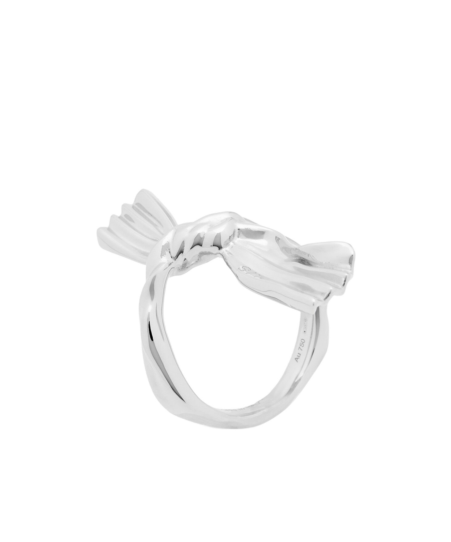 Loewe Knuckle Not Ring In White Gold In White