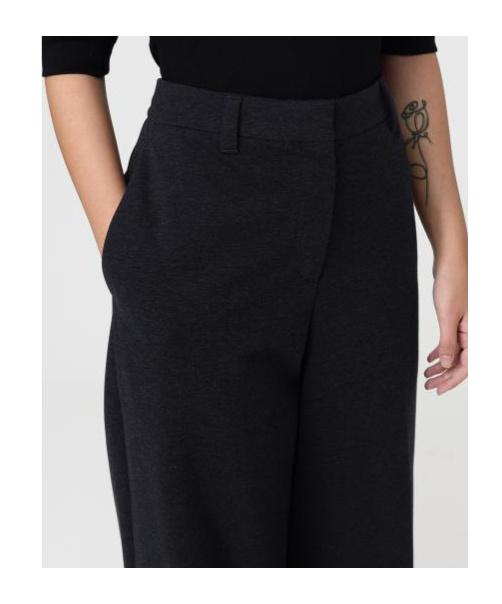 Brunello Cucinelli Belt Loop Casual Pants In Black