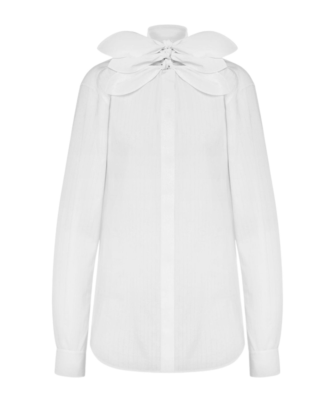 Moschino Long Sleeve Top Featuring Bow Detail In White