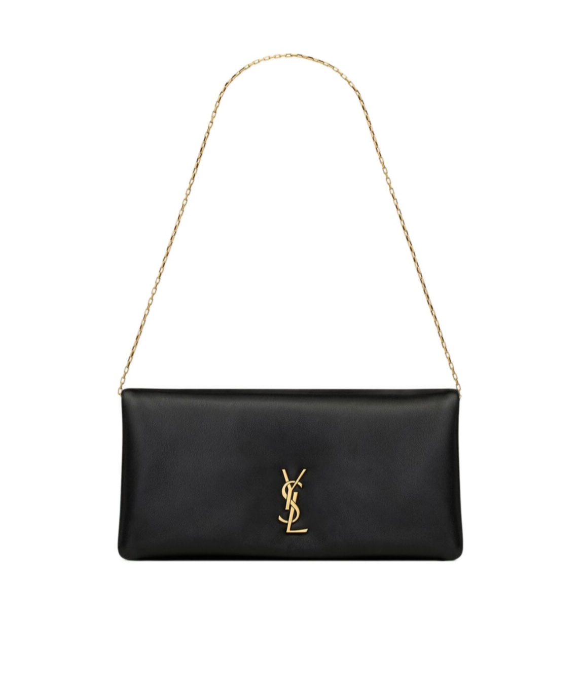 Saint Laurent Calypso Mini Bag In Nude