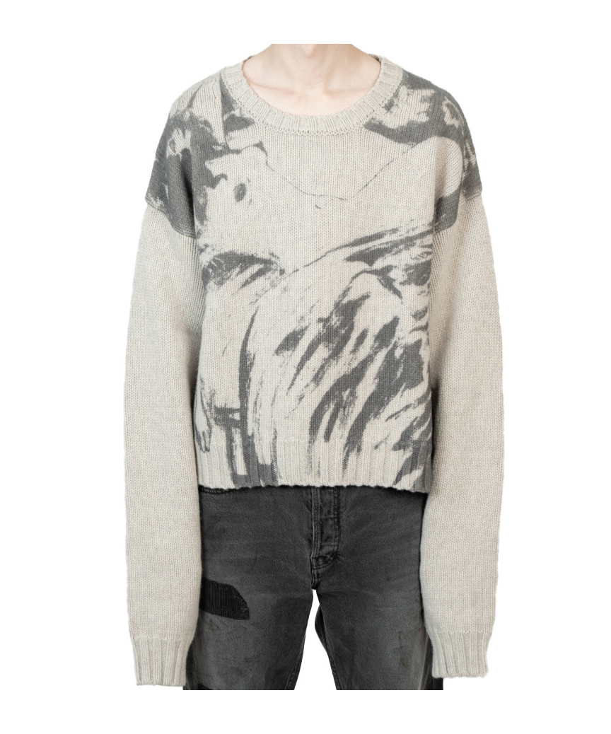 Enfants Riches Deprimes Past In Vain Sweater In White