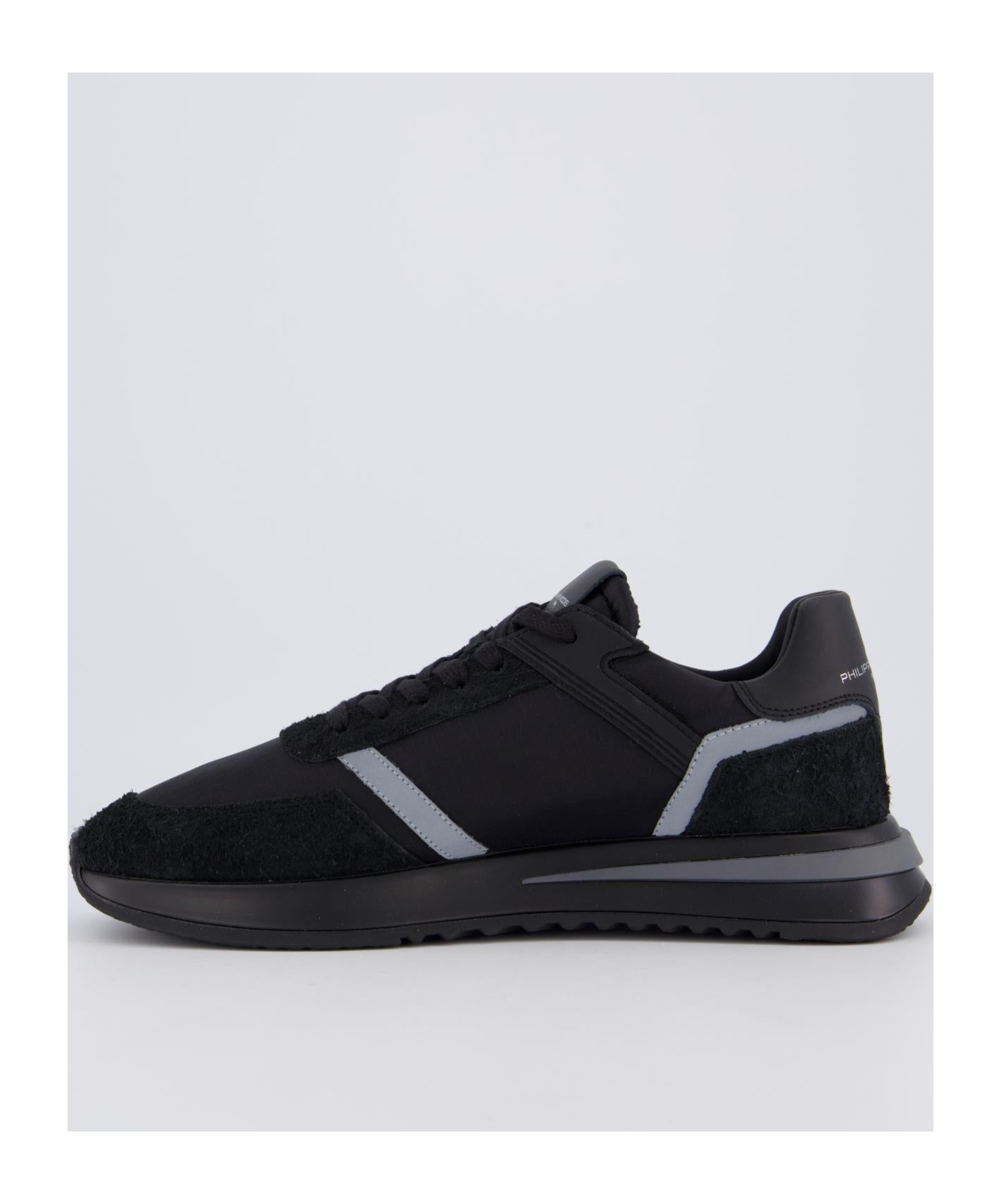Philippe Model Laced Sneakers In Black