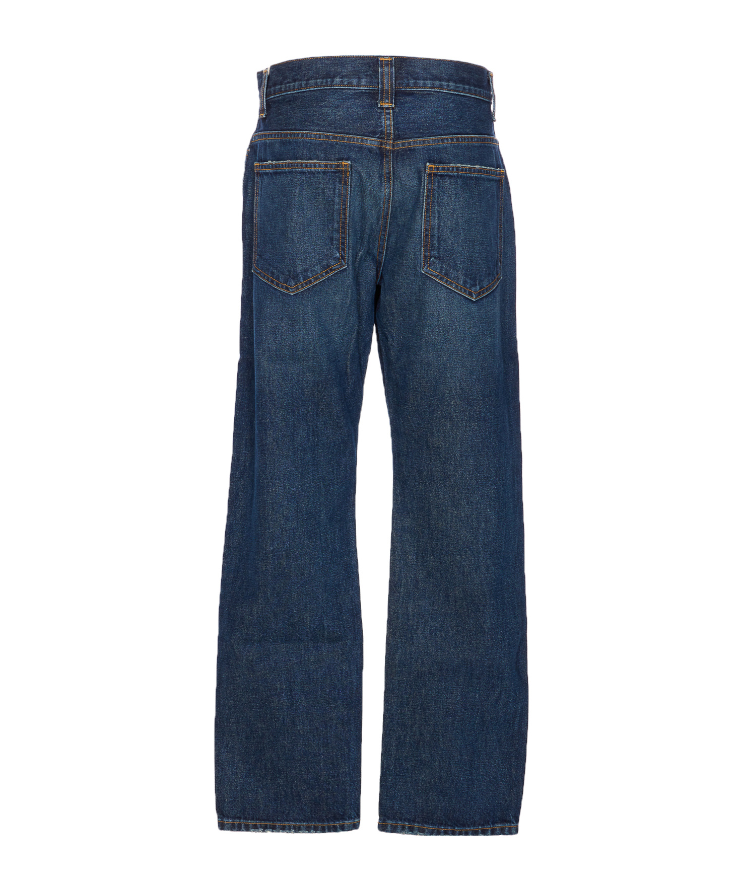 Khaite Jeans With Belt Loops In Blue
