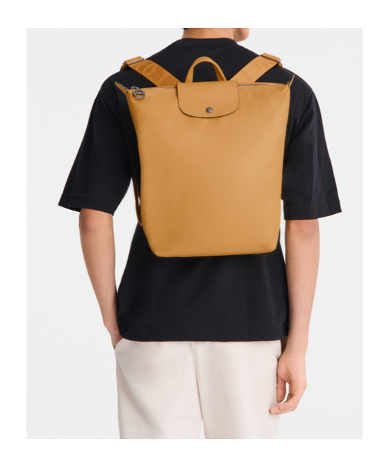 Longchamp Le Pliage Backpack In Brown