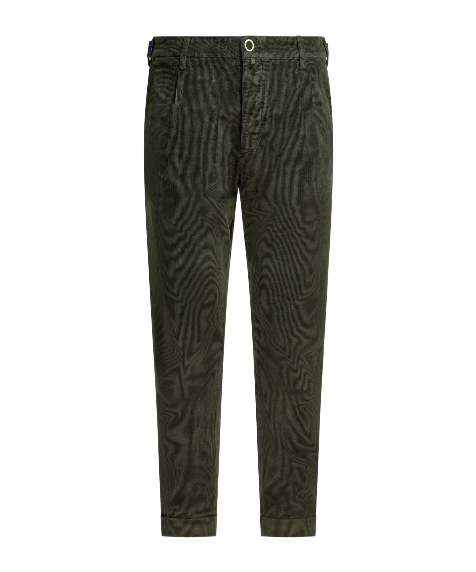 Jacob Cohen Casual Pants With Belt Loops In Green