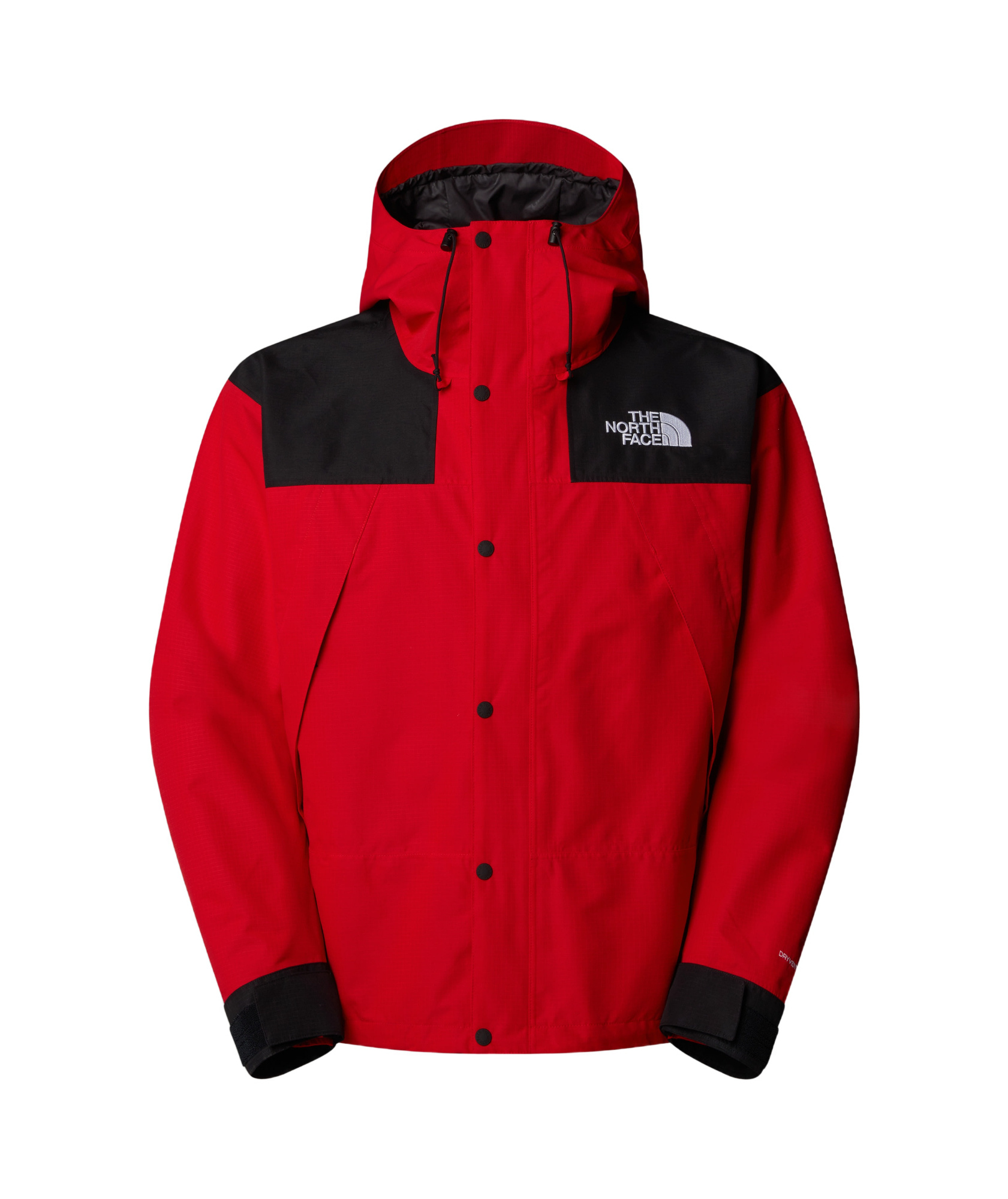 The North Face Mountain Mono Short Jacket In Red