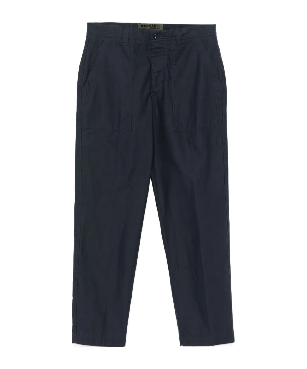 Incotex Cotton Trousers In Blue