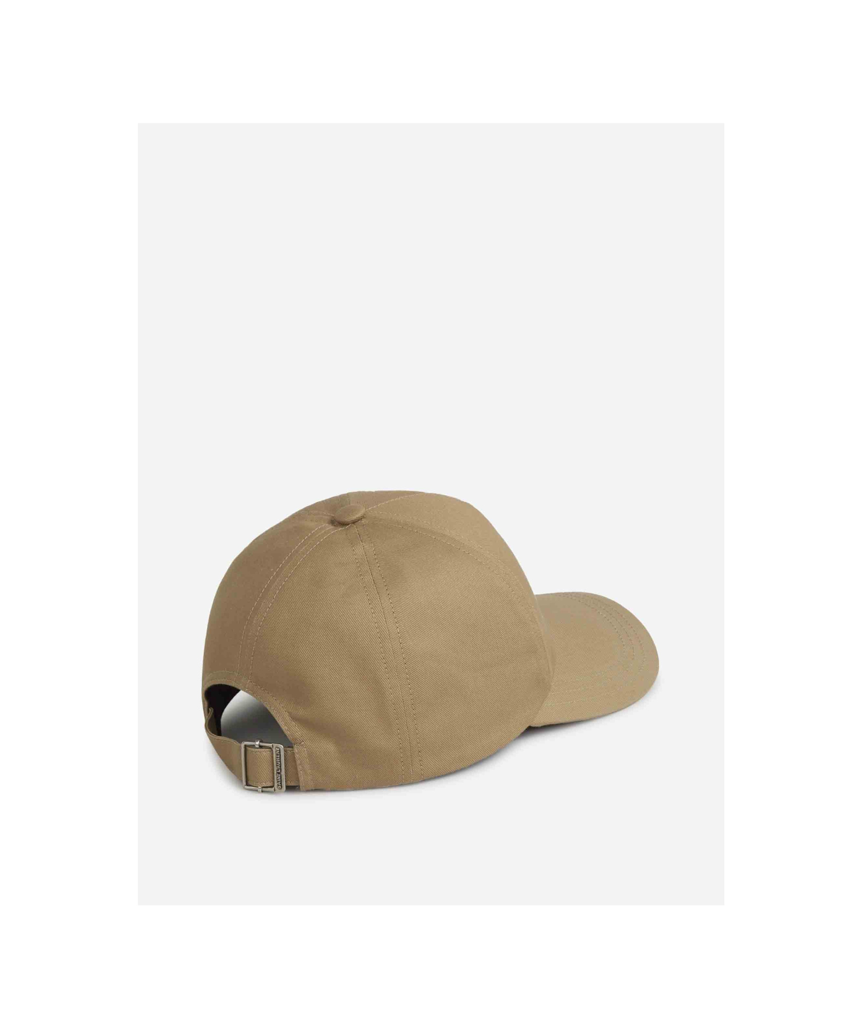 Saint Laurent Pattern Hat In Brown