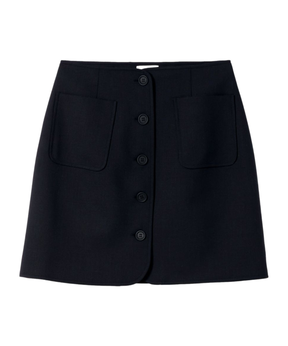 Claudie Pierlot Button Mini Skirt