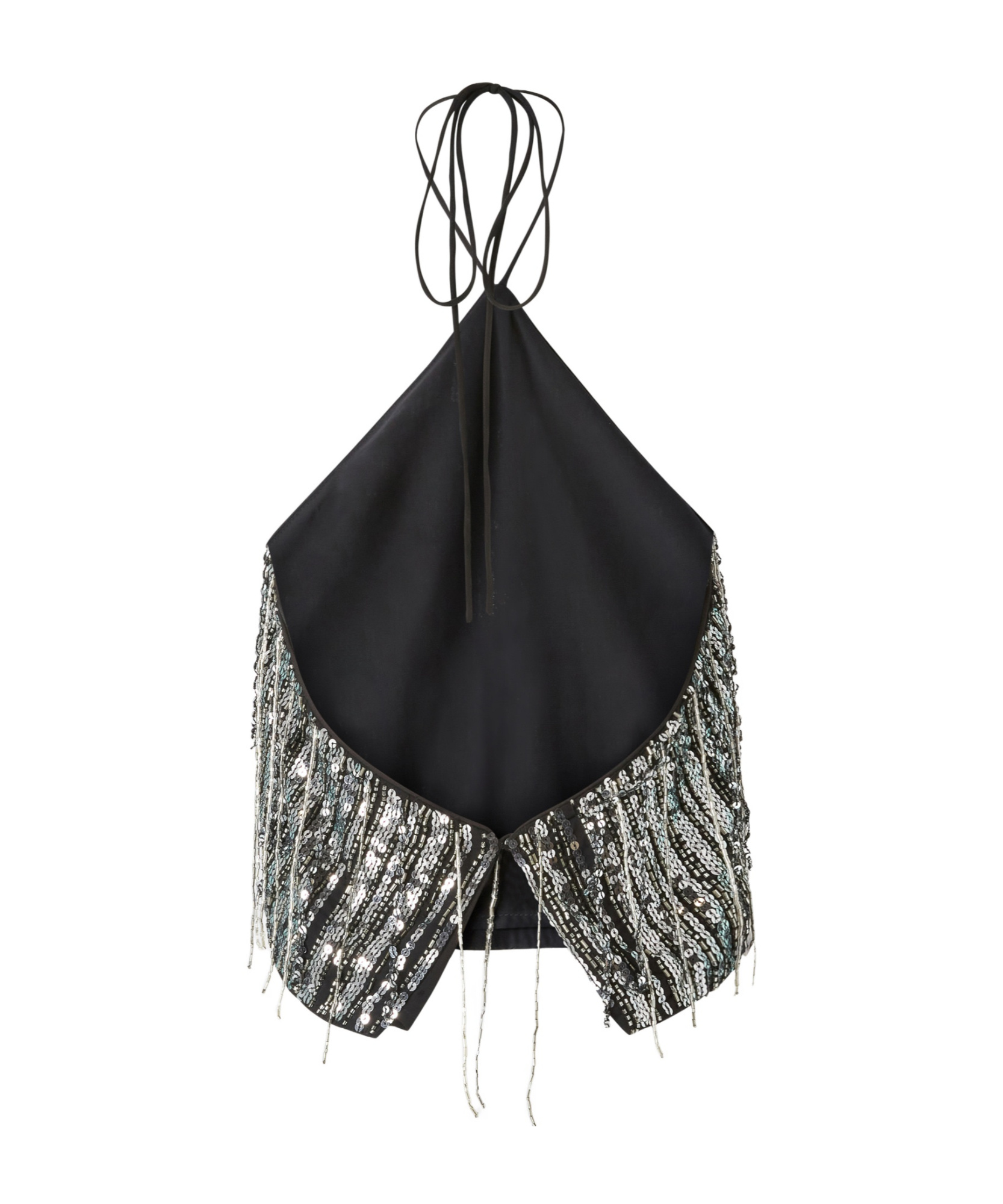 Pinko Sequin Sling In Black