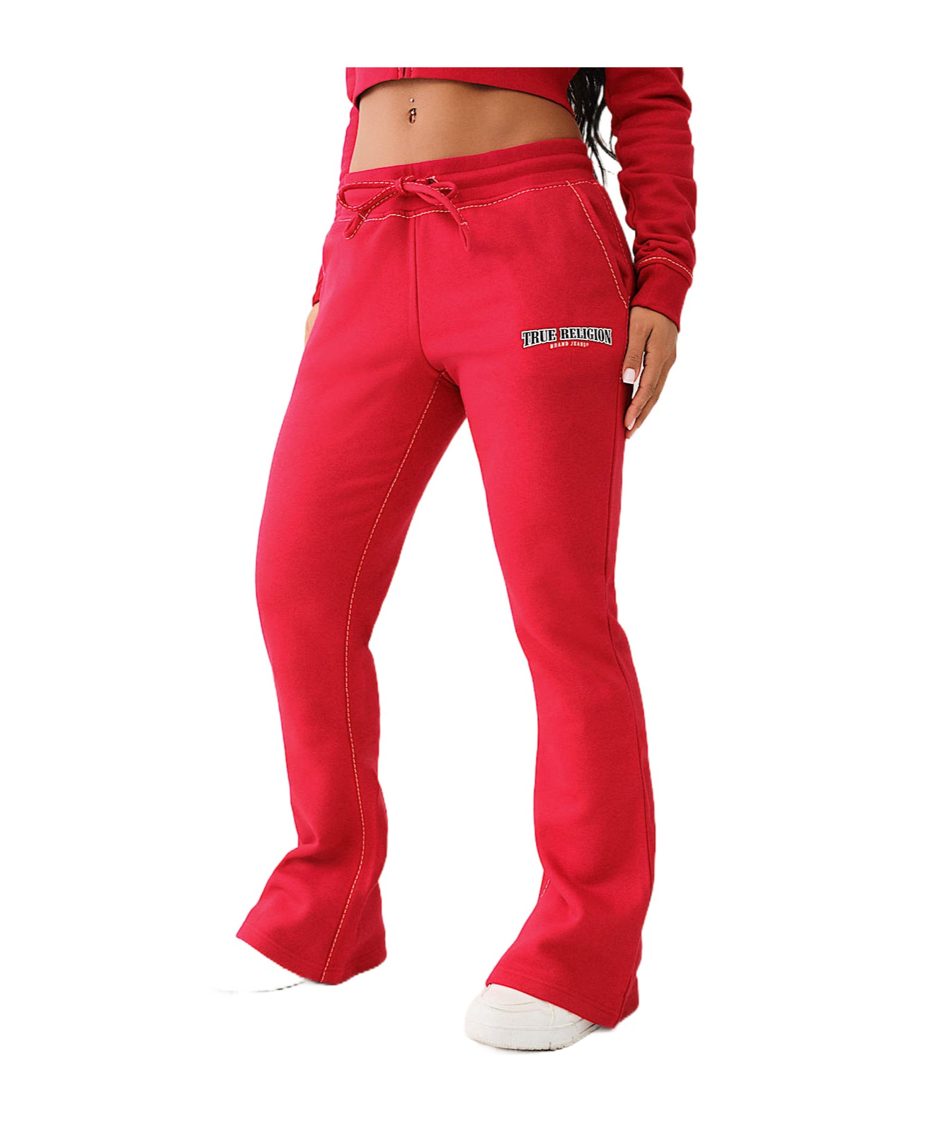 TRUE RELIGION LOGO BELL BOTTOMS