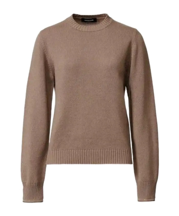 Fabiana Filippi Sweaters Corteccia In Brown