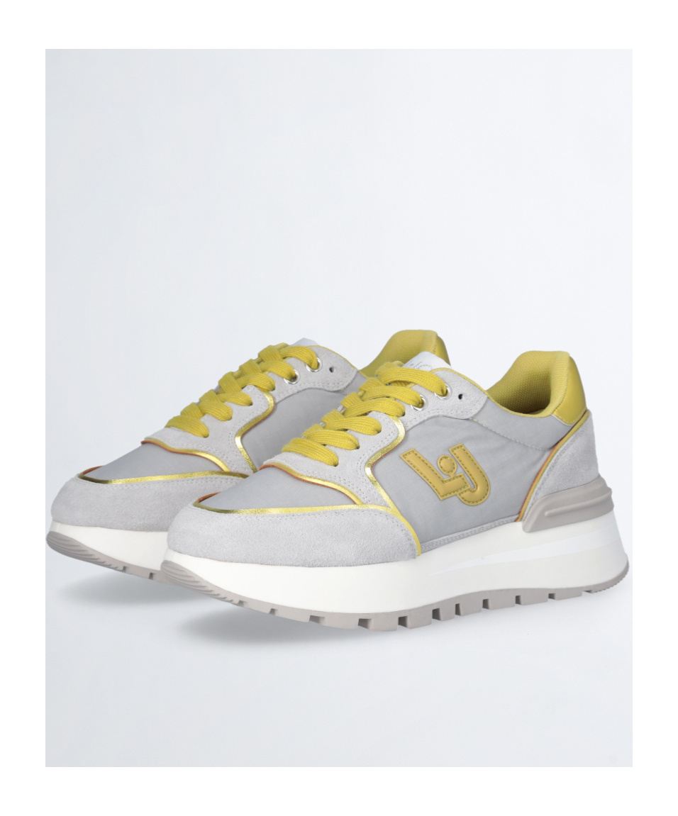 Liu •jo Round-head Sneakers In White