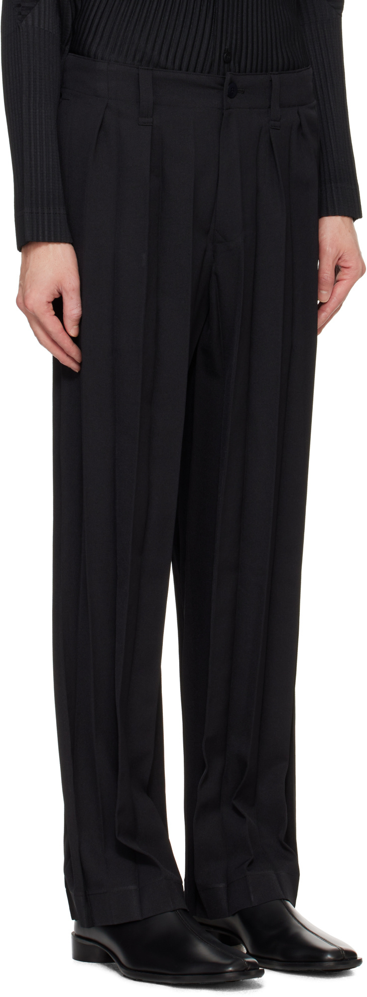 ISSEY MIYAKE EDGE ENSEMBLE TROUSERS