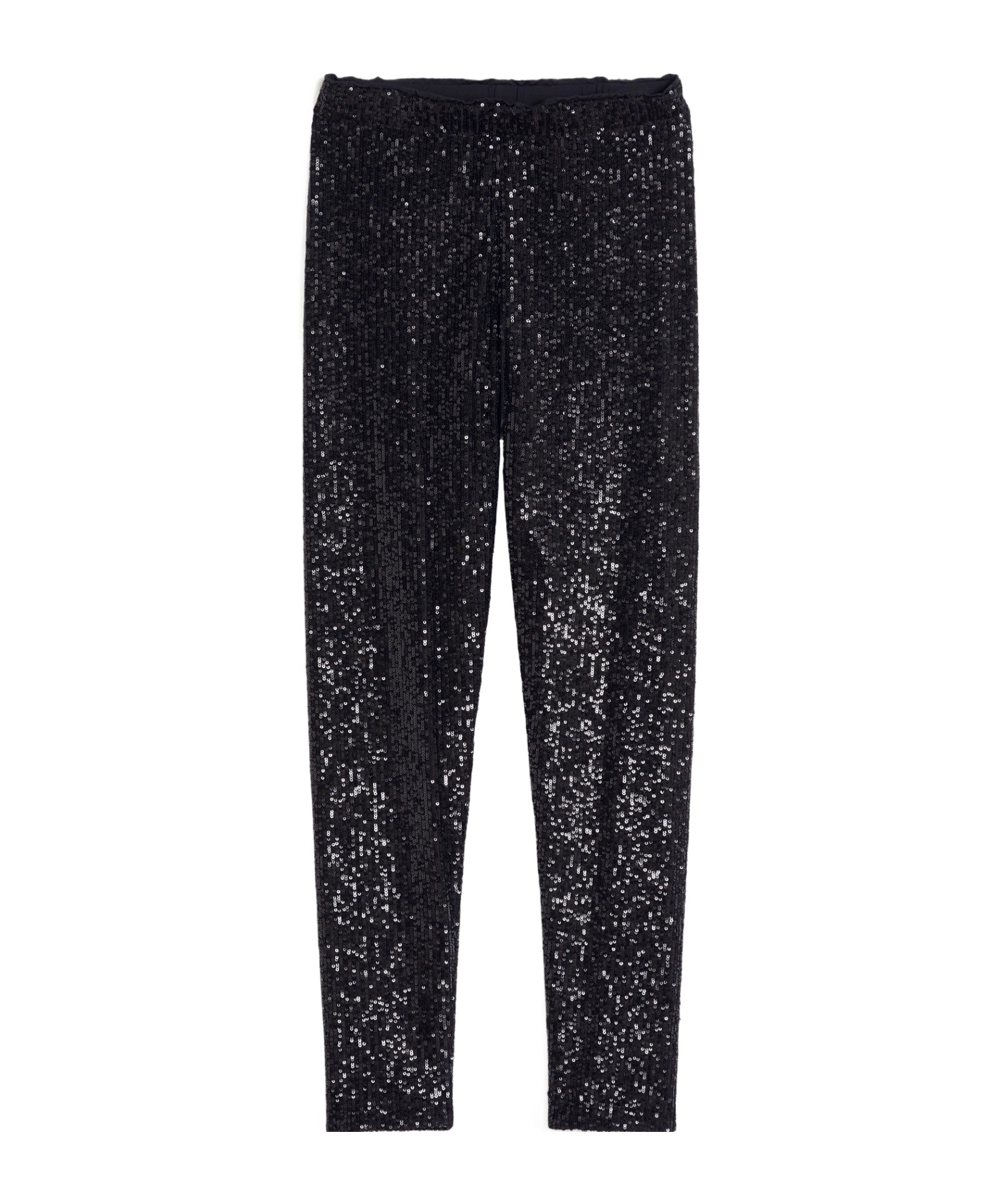 Weekend Max Mara Sequined Leggings In Black