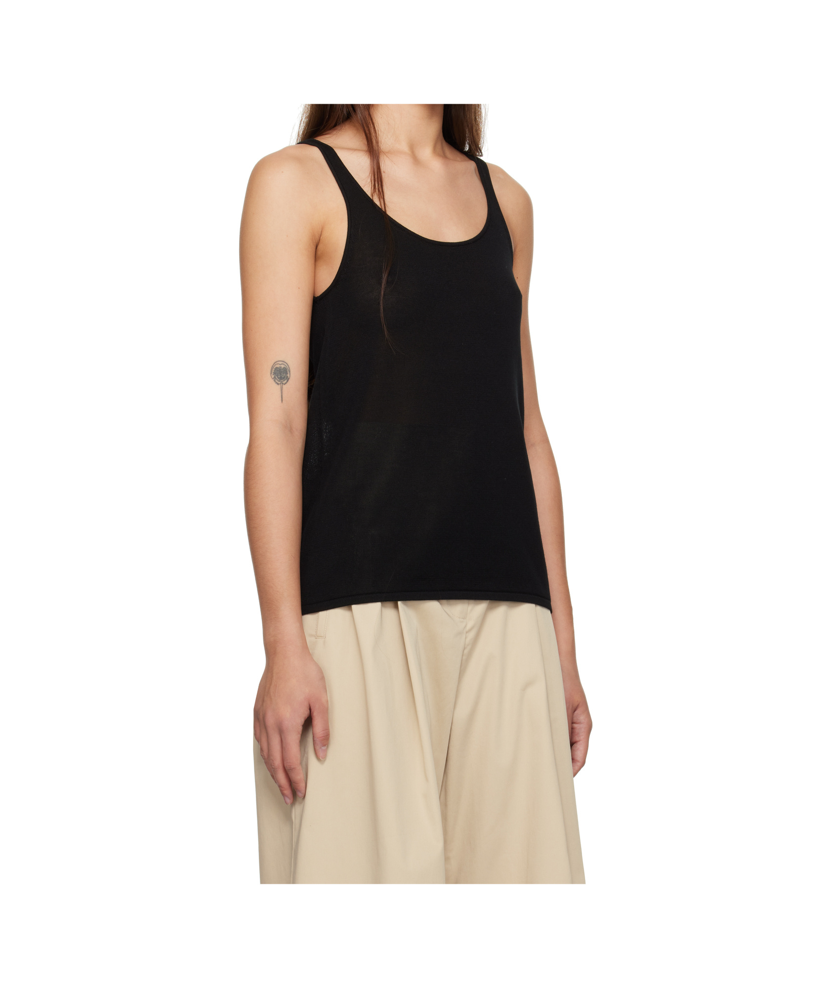 St Agni Drape Neck Vest