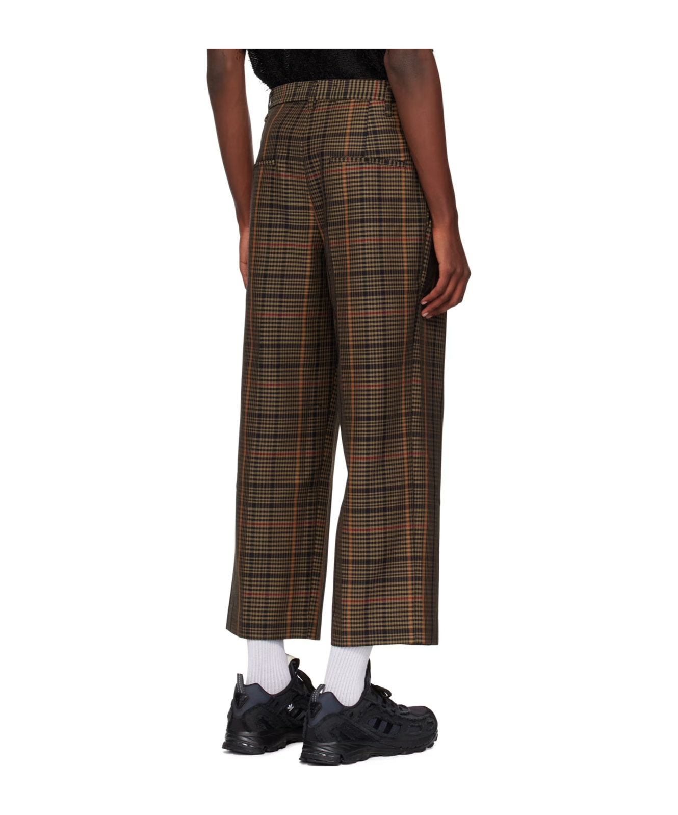 SONG FOR THE MUTE PLAID CASUAL PANTS 