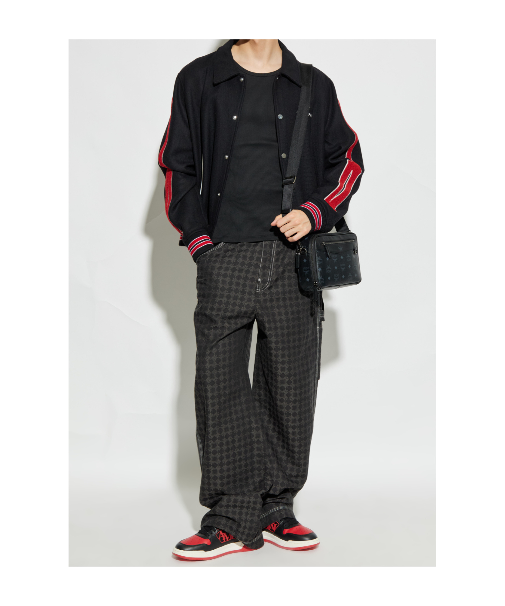 Amiri Ma Quad Checked Trousers