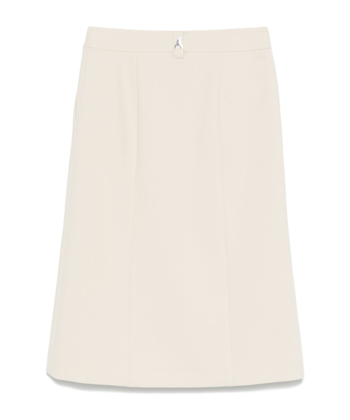 Patrizia Pepe Flared Midi Skirt In Pink