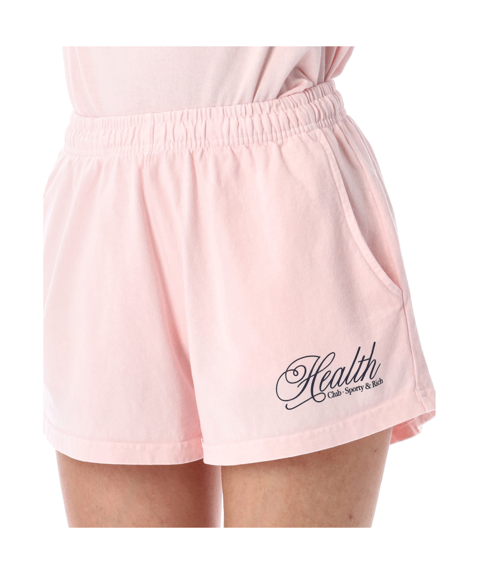 Sporty And Rich Wellness Short Featuring Pockets