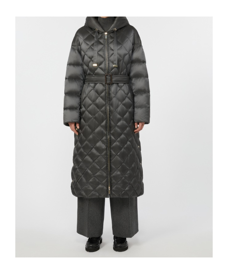 Max Mara The Cube Trepar Down Jacket In Green