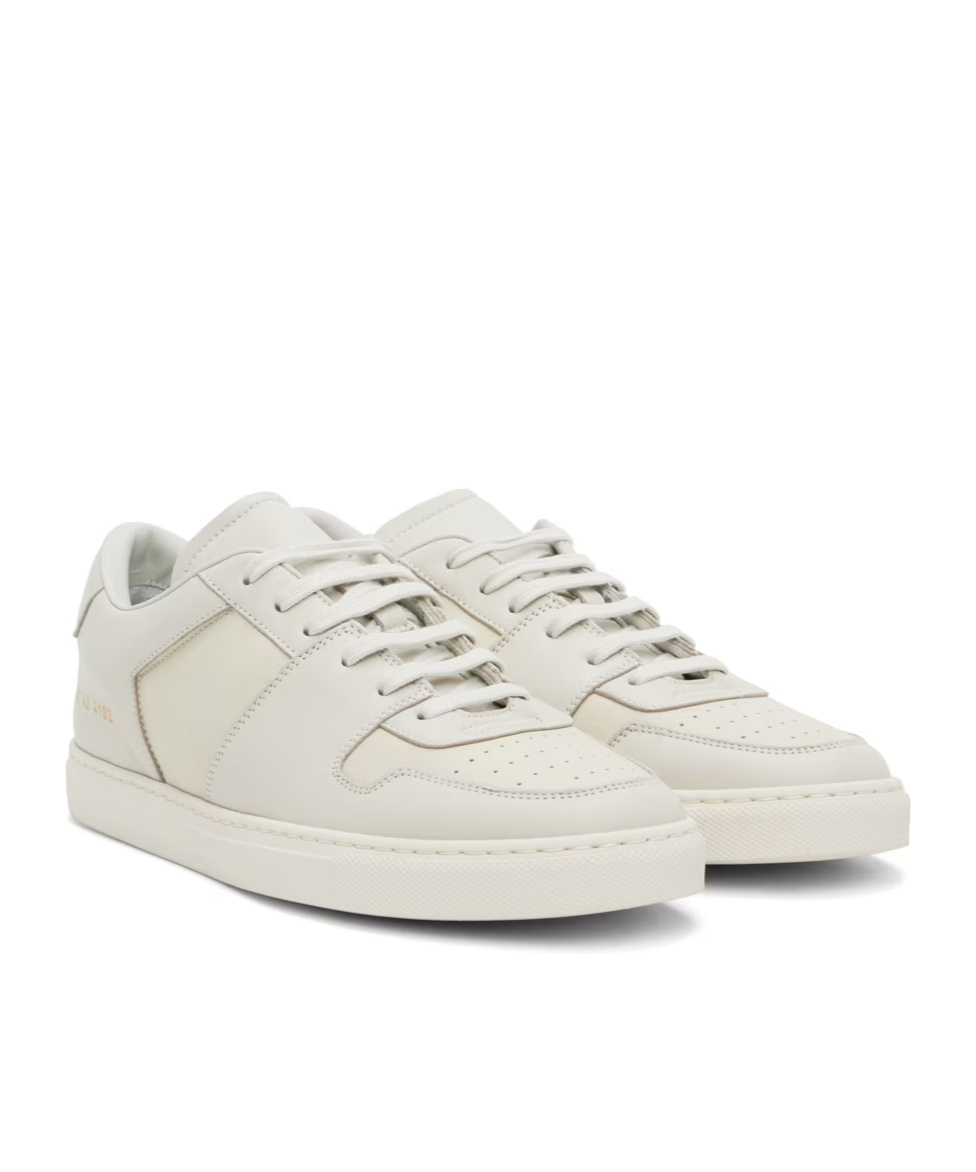 Common Projects Off-white Decades Sneakers In White