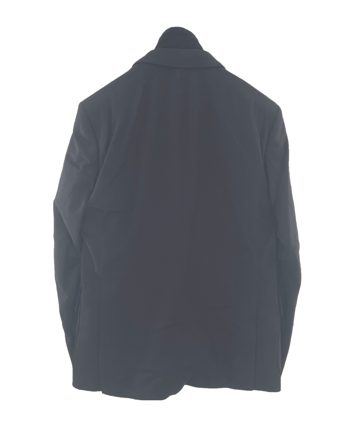 Karl Lagerfeld Lapel Long-sleeved Suit Coat In Black
