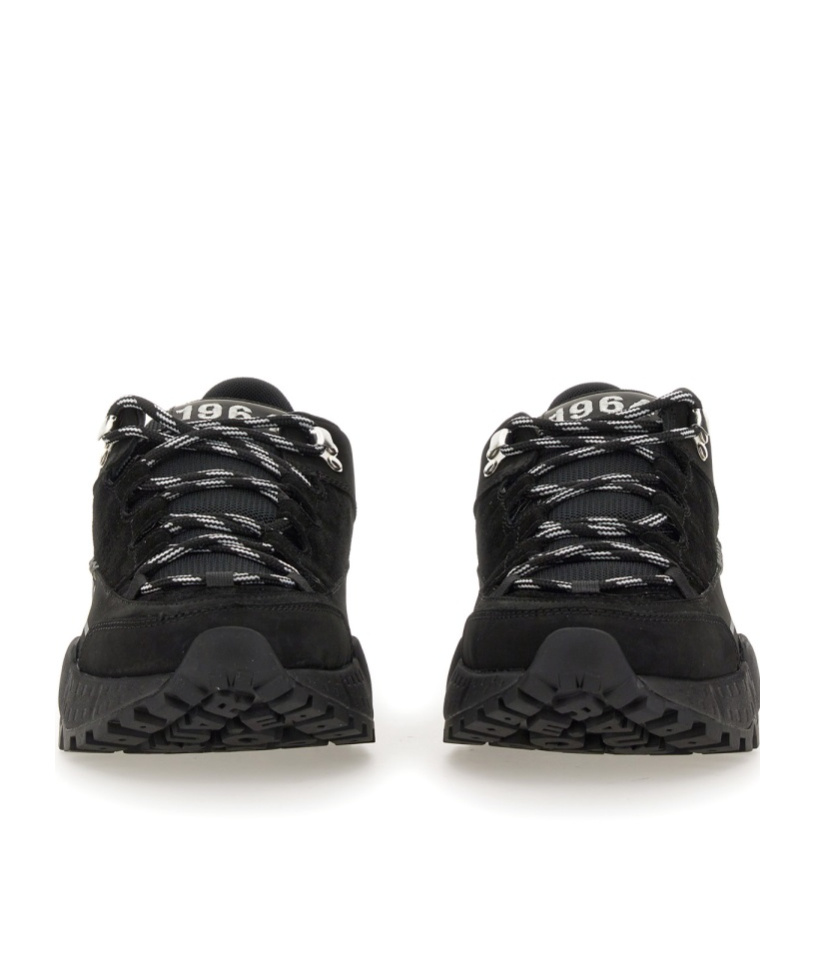 Dsquared2 Panelled Lace-up Sneakers In Black