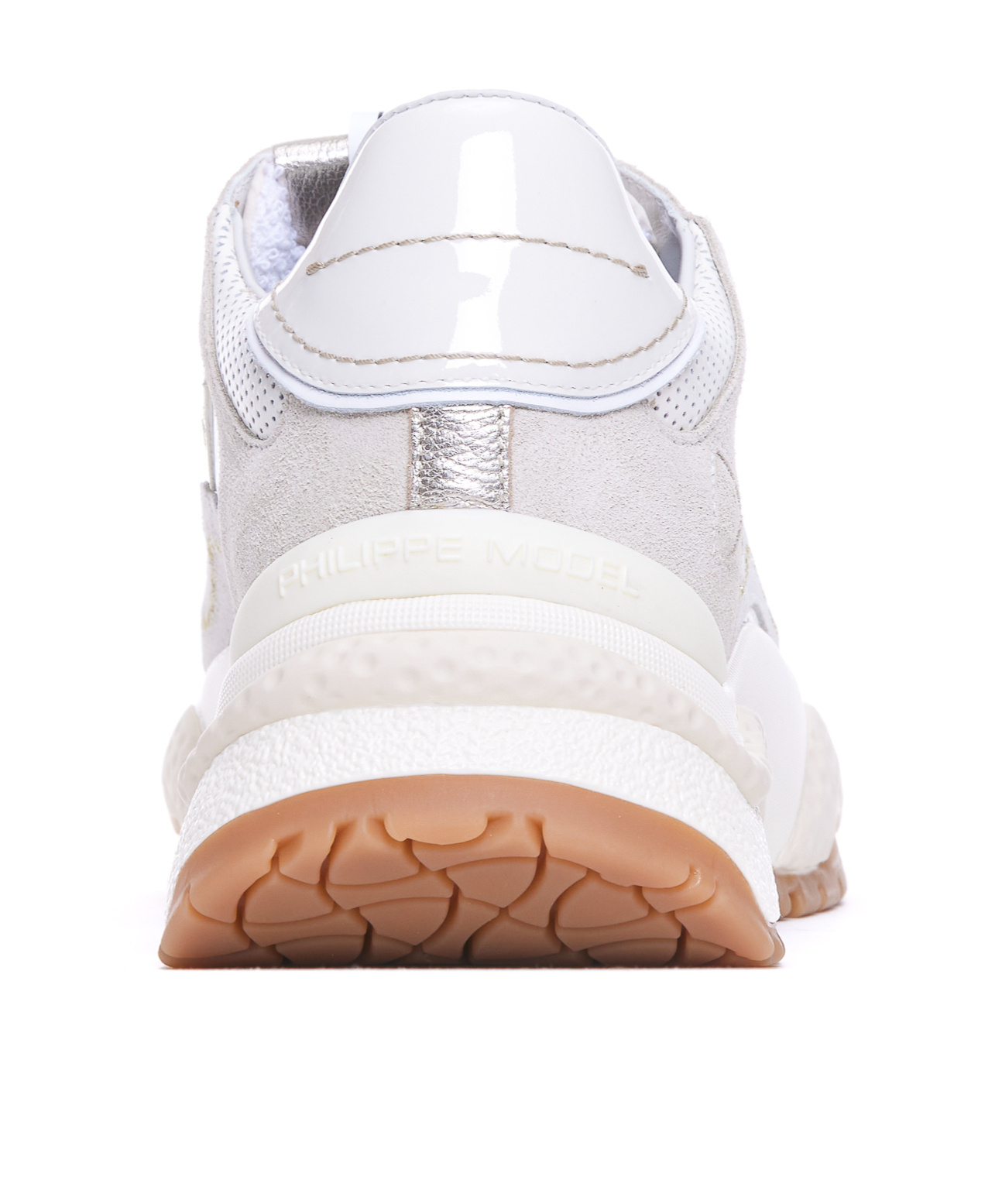 Philippe Model Sliced Design Sneakers In White