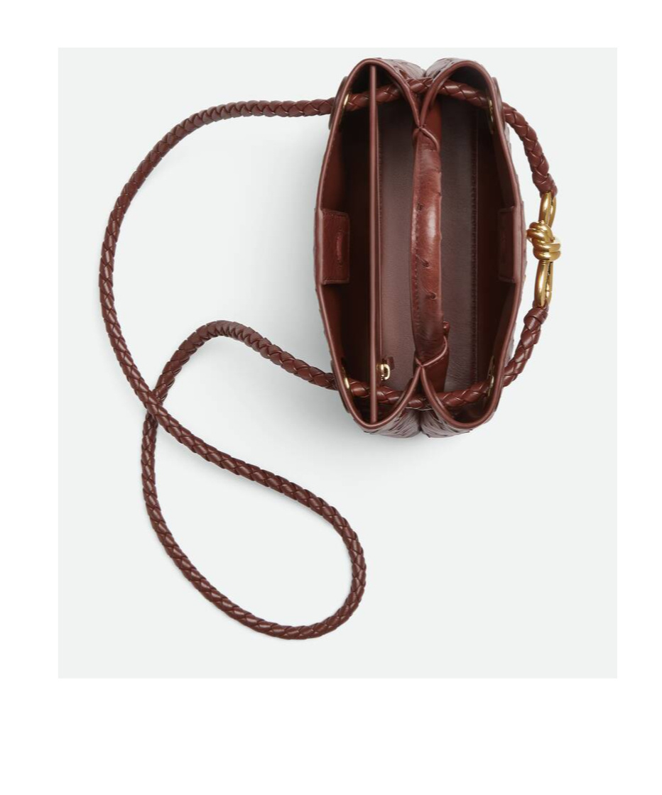 Bottega Veneta Mini Andiamo In Red