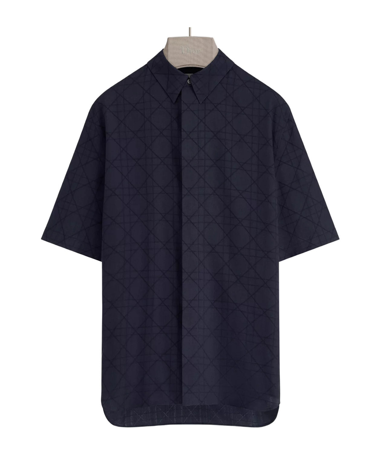 Dior Short Sleeve Shirt In Blue