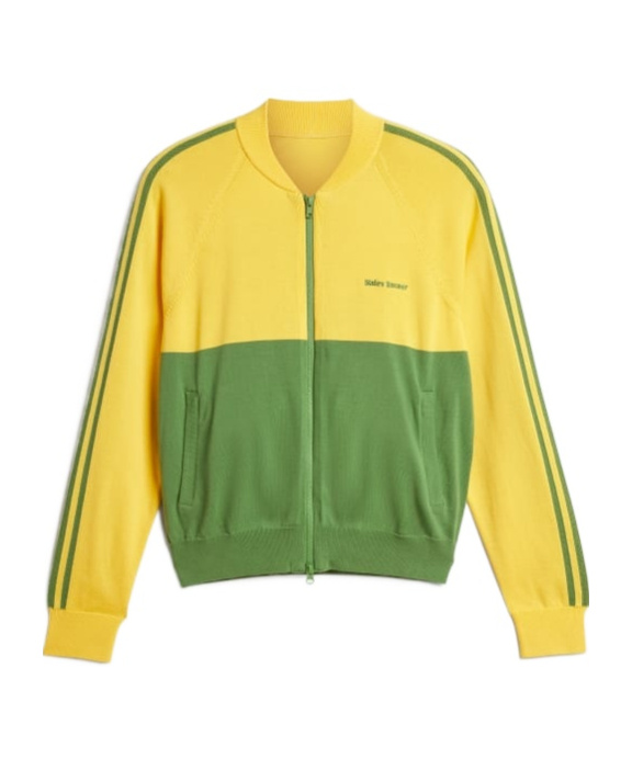 Adidas X Wales B Onner Zip Sweater In Yellow