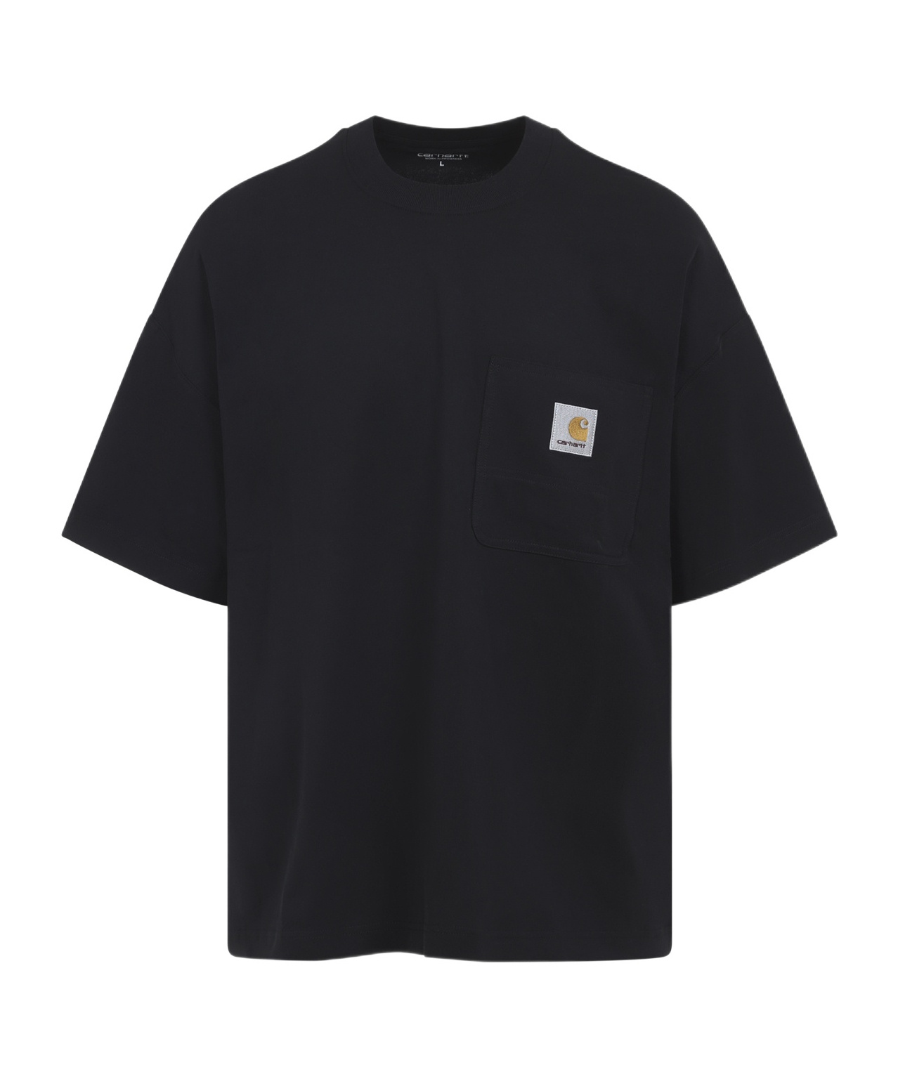 Carhartt Wip Short Sleeves Work Pocket T-shirt In Black