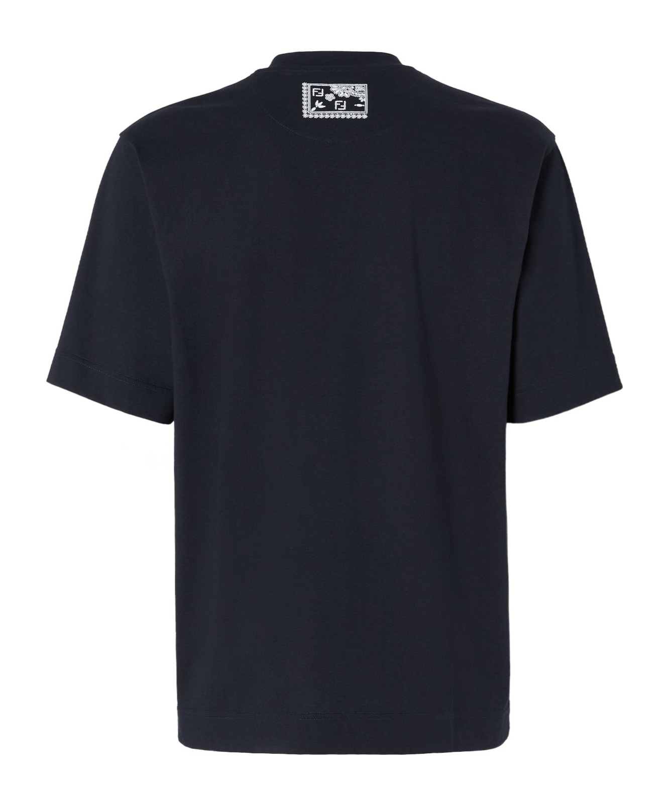 Fendi 'floral Pocket' Crew Neck T-shirt