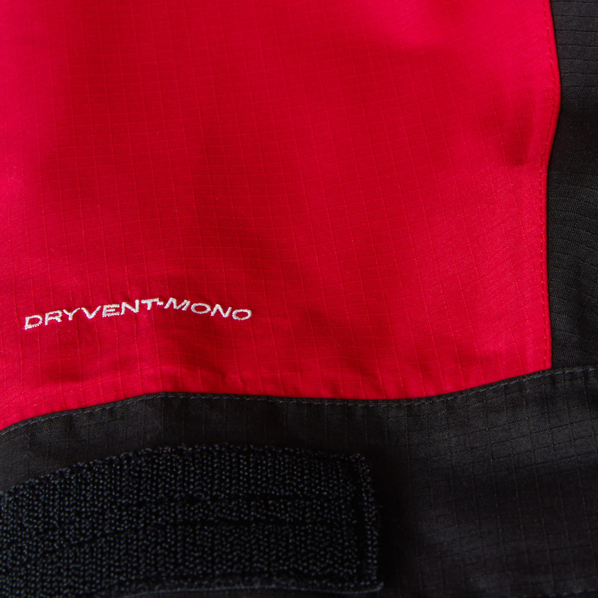 The North Face Mountain Mono Short Jacket In Red