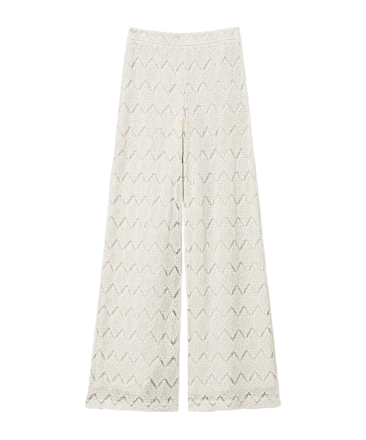 TWINSET MACRAMÉ PALAZZO TROUSERS