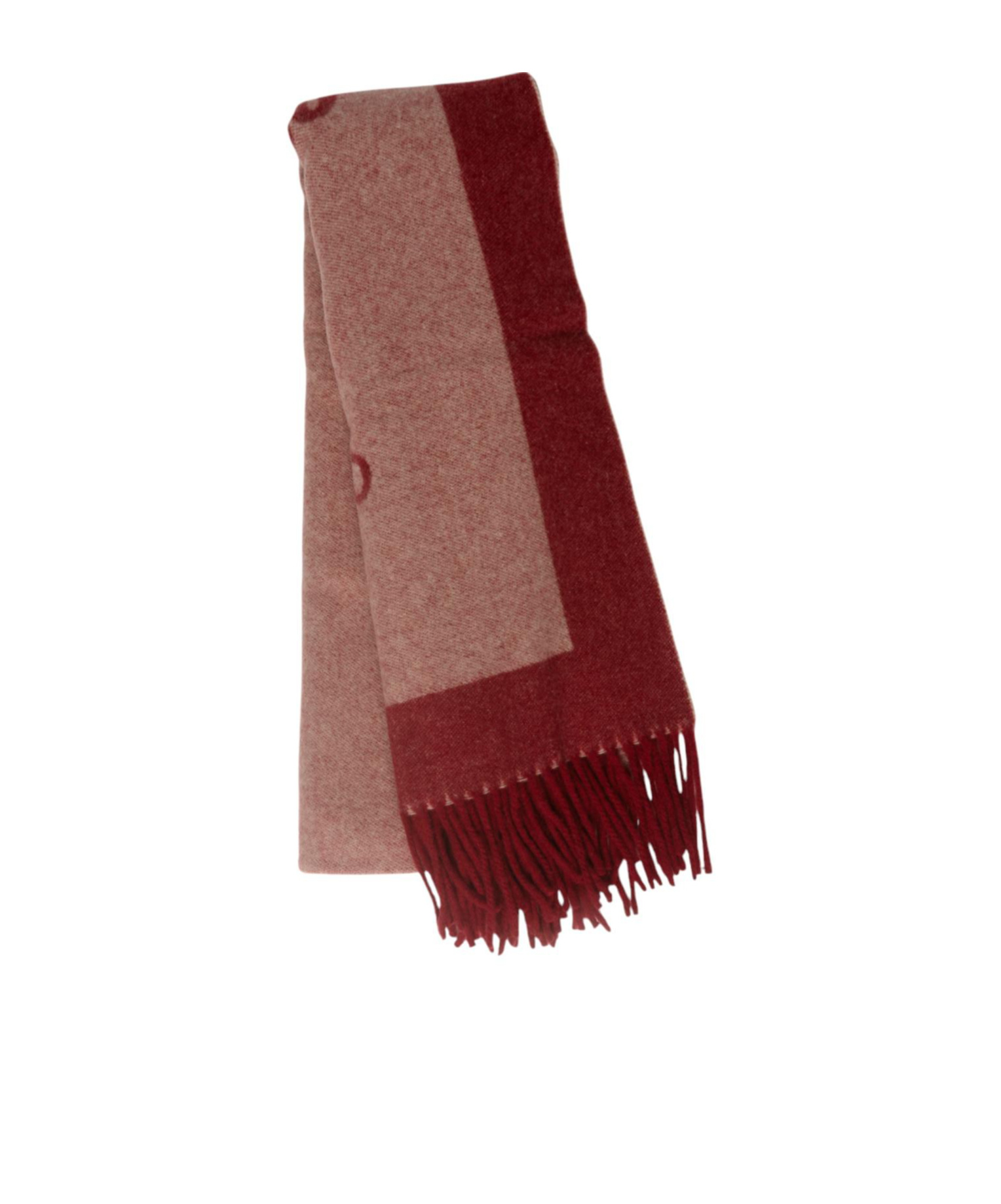 Moschino Fringed Scarf In Gold