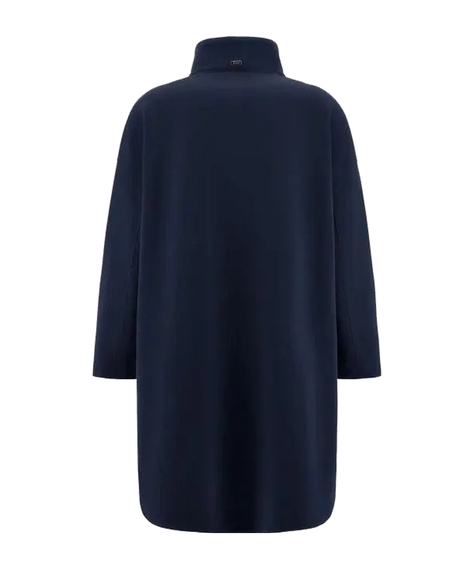 Herno Press-stud Cropped Jacket In Black