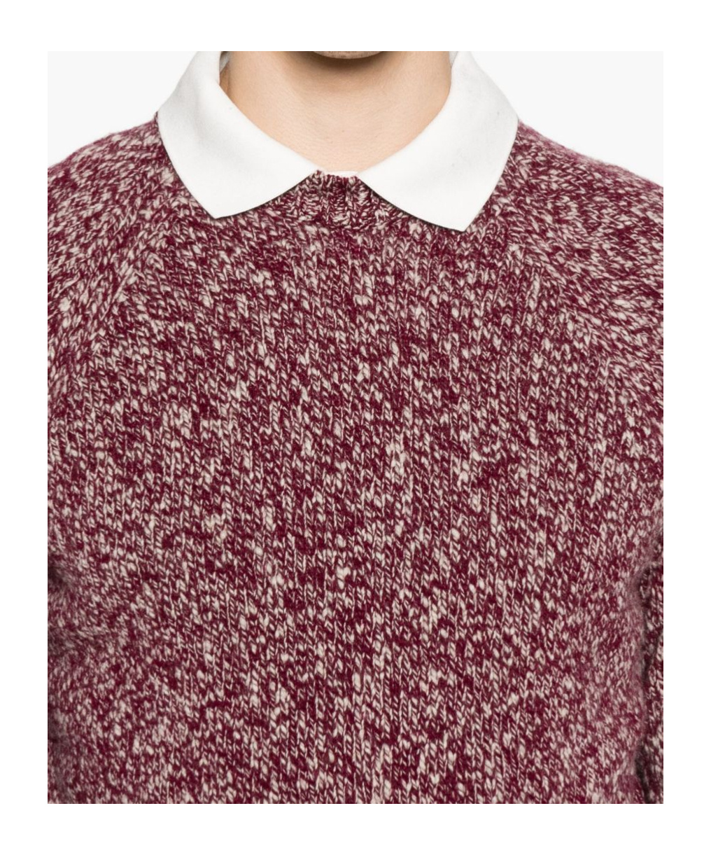 Drumohr Long-sleeved Sweater In Purple