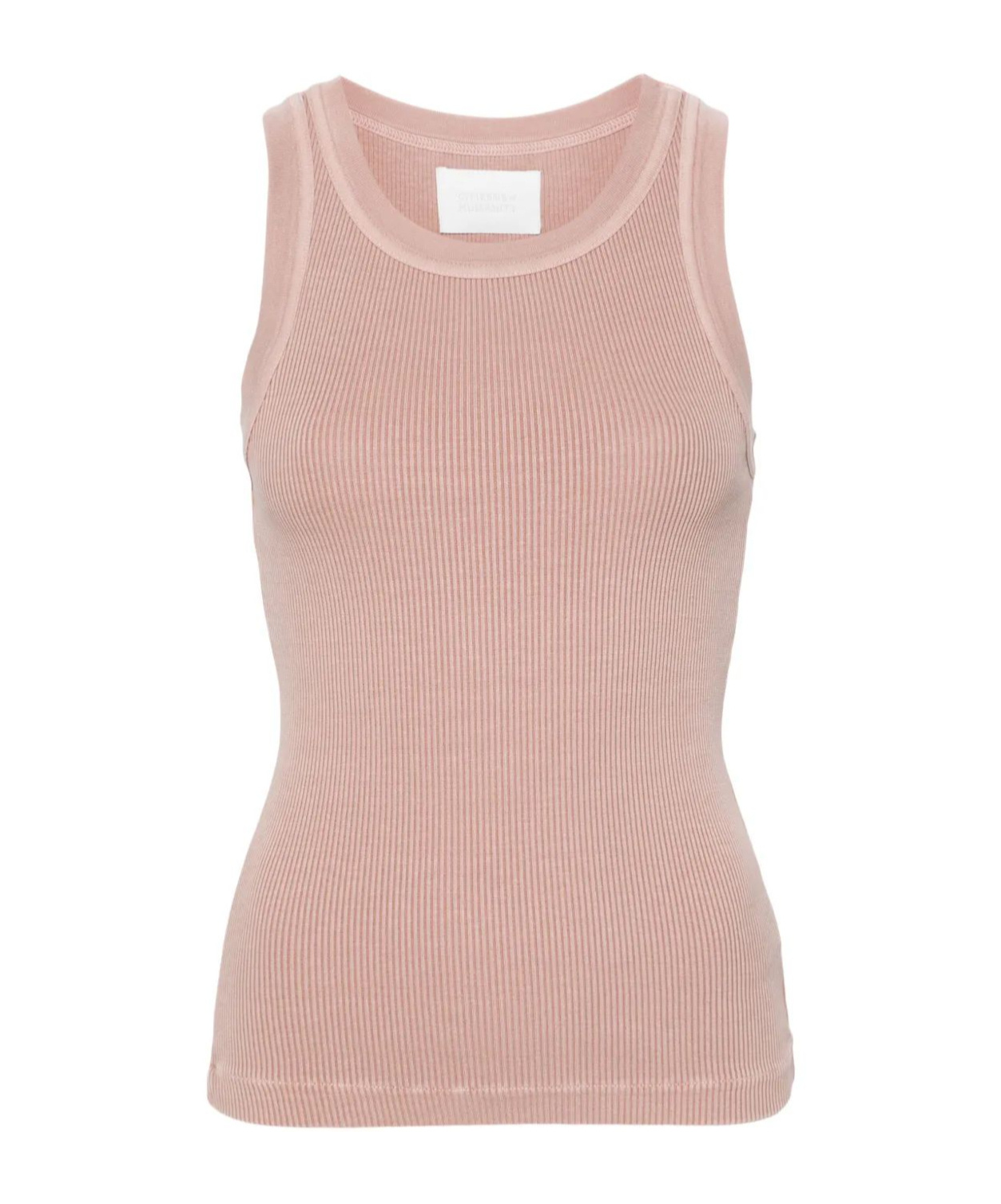 Citizen Of Humanity Isabel Rib Tank In Pink
