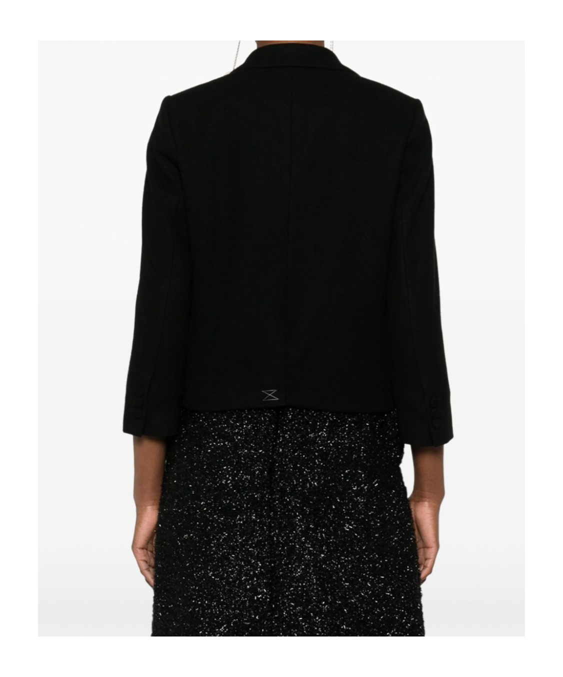 Dries Van Noten Long-sleeved Casual Jacket In Black