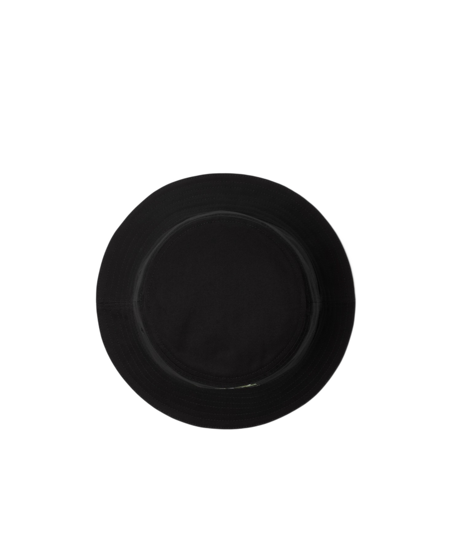 Burberry Embroidered Logo Bucket Hat In Black