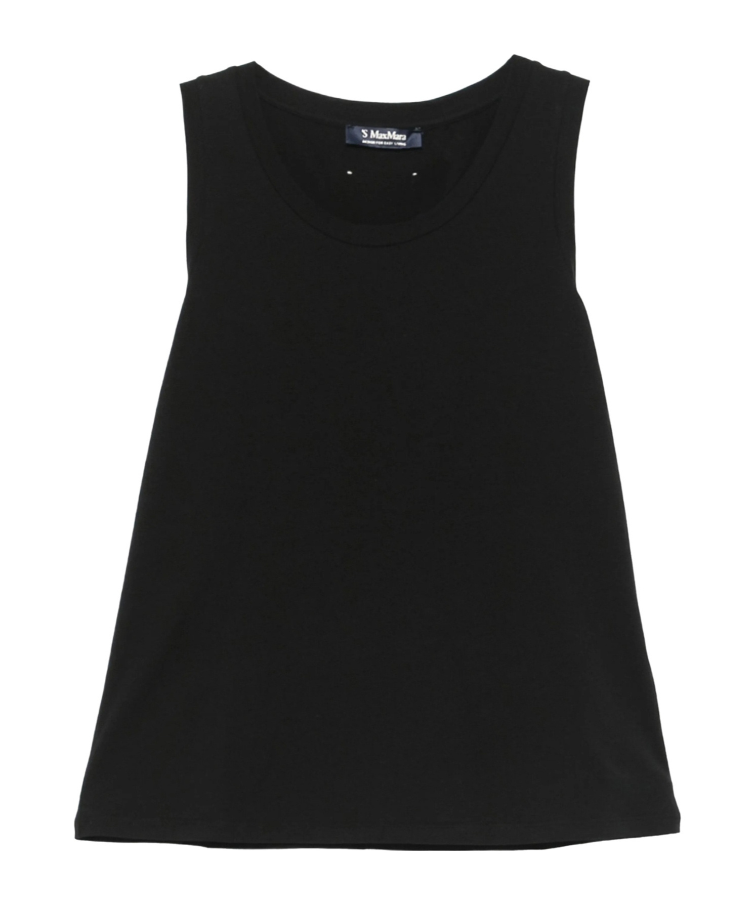 Max Mara Sleeveless Tops In Black